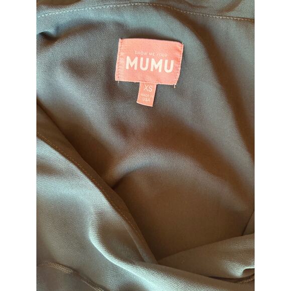 Show Me Your Mumu Jess Ruffle Midi Dress Size XS - Picture 3 of 5